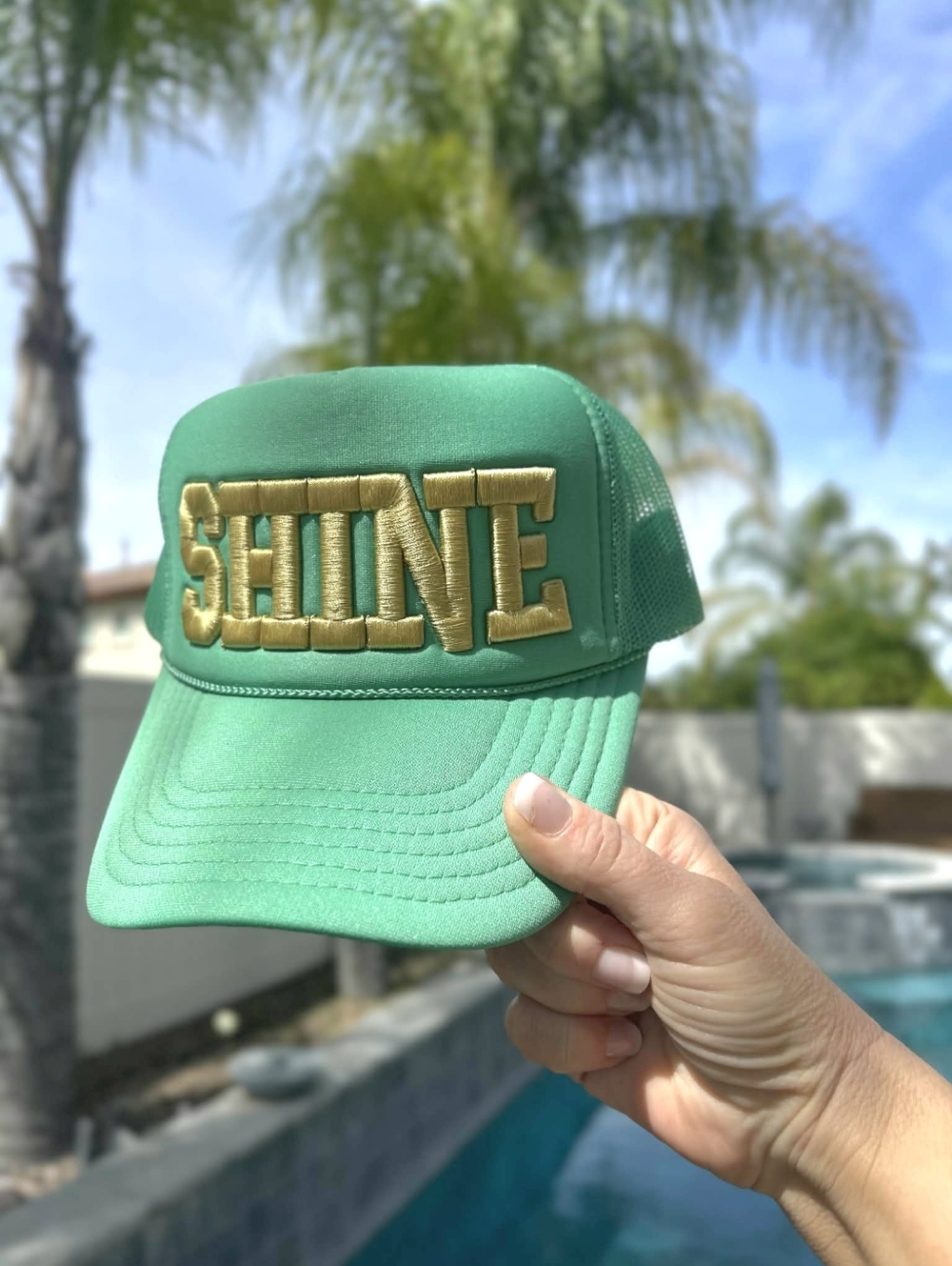 SHINE Trucker Hat - Green